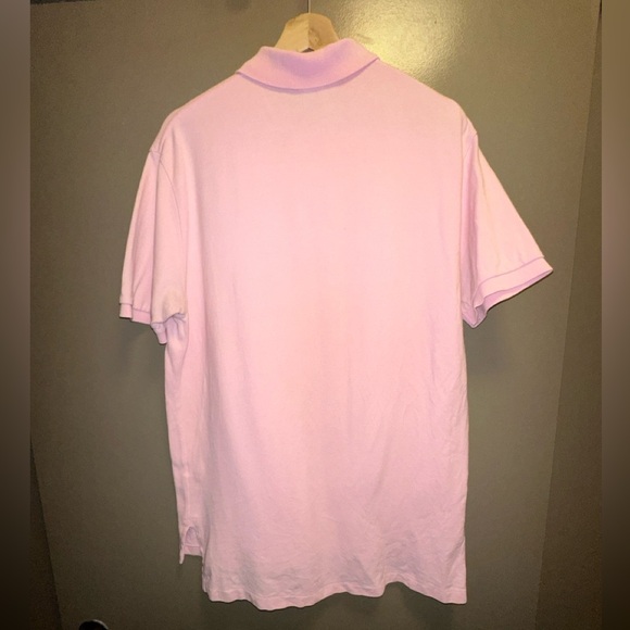 Polo Ralph Lauren pink cotton polo shirt - Picture 3 of 3